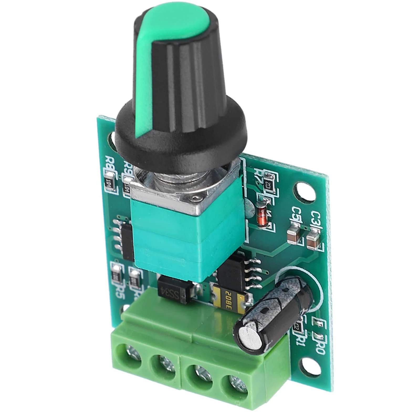 Niskonapięciowy Regulator Prędkości Silnika PWM DC 1.8-12V 2A