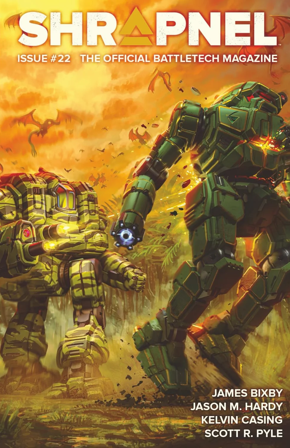 BattleTech: Shrapnel, Issue #22: The Official BattleTech Magazine