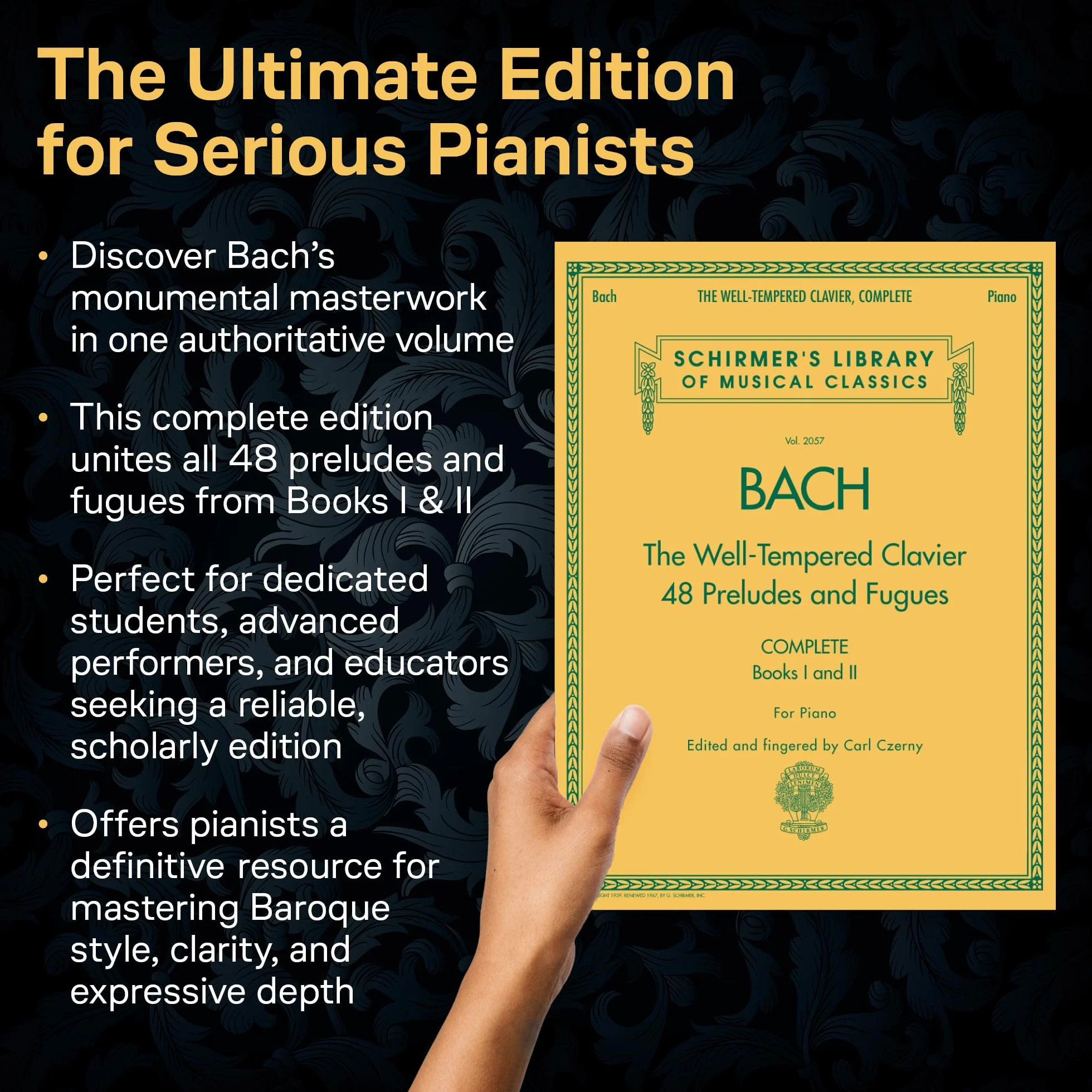 J.s. bach: the well-tempered clavier - complete piano: Schirmer Library of Classics Volume 2057