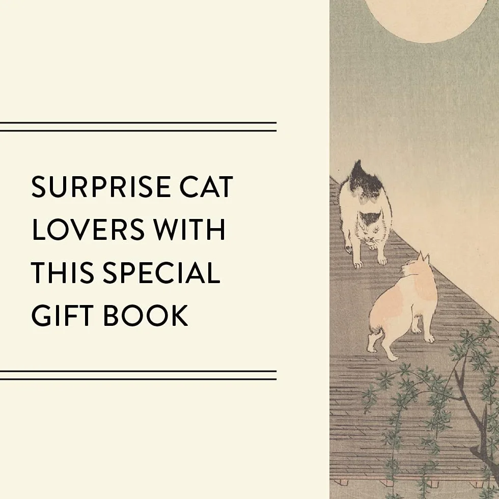 Cats in Spring Rain: Japanese Art & Haiku Feline Charm