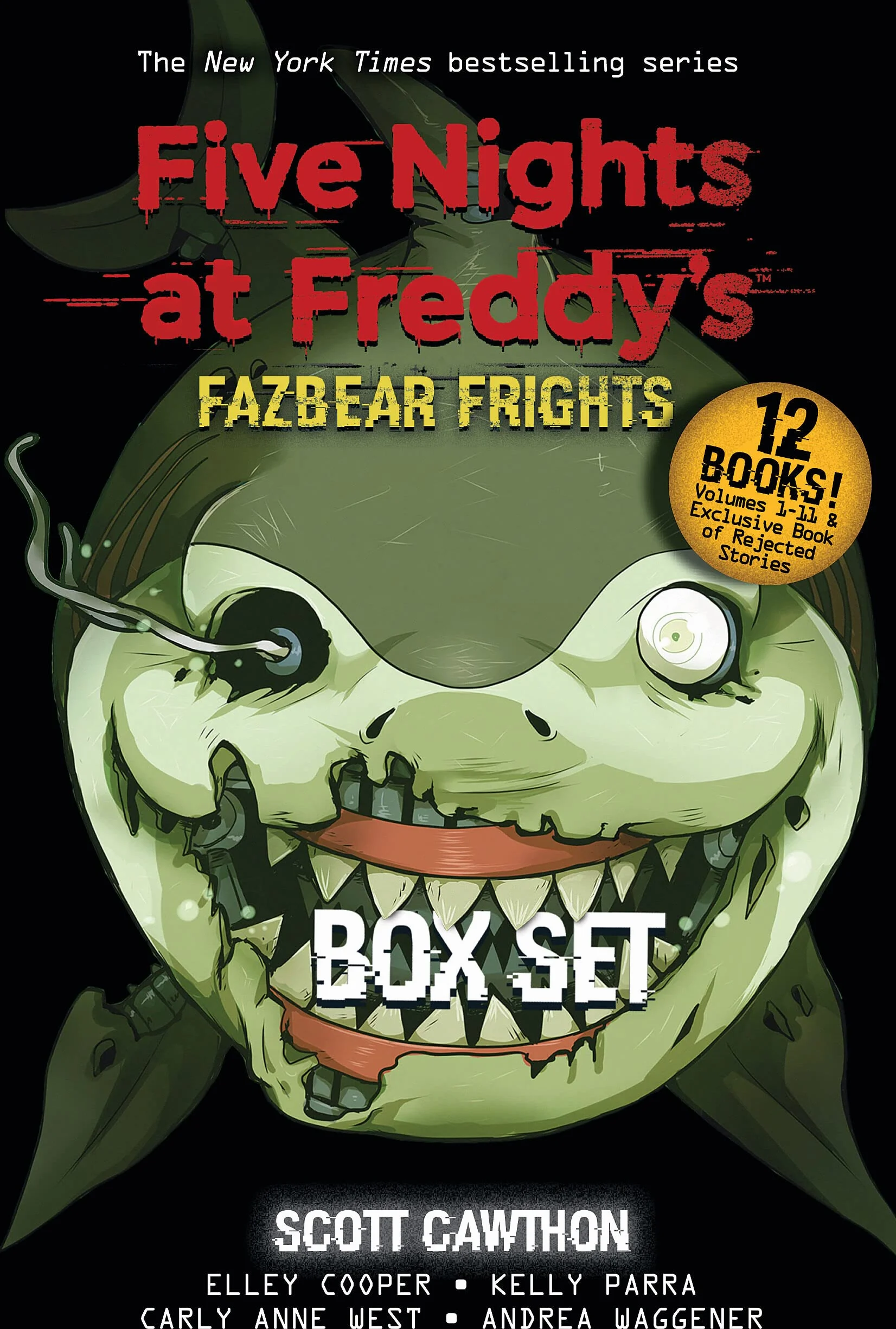 Fazbear Frights Box Set: An Afk Book: 12 Books Volume 1-12 & Exclusive Book of Rejected Stories