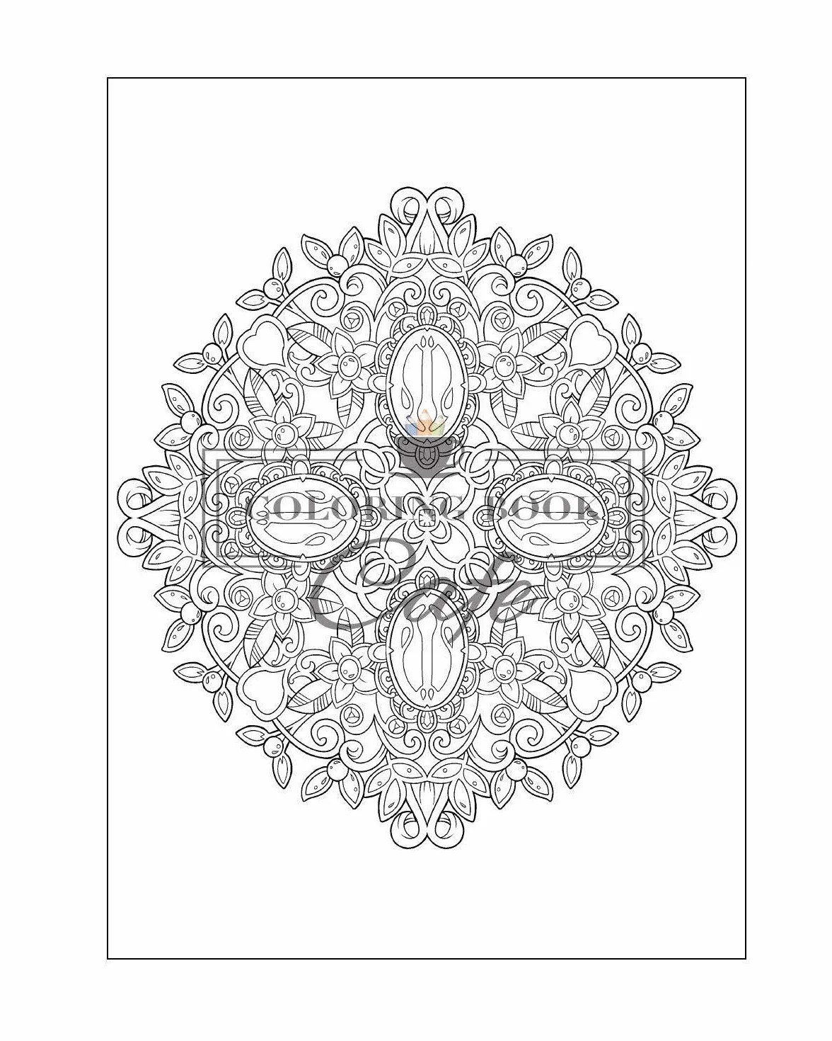 125 Mandalas: An Adult Coloring Book Featuring 125 of the World’s Most Beautiful Mandalas for Stress Relief and Relaxation