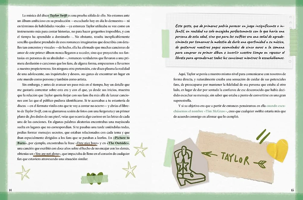 Taylor Swift: Un Diario Swiftie / Taylor Swift: A Swiftie Diary