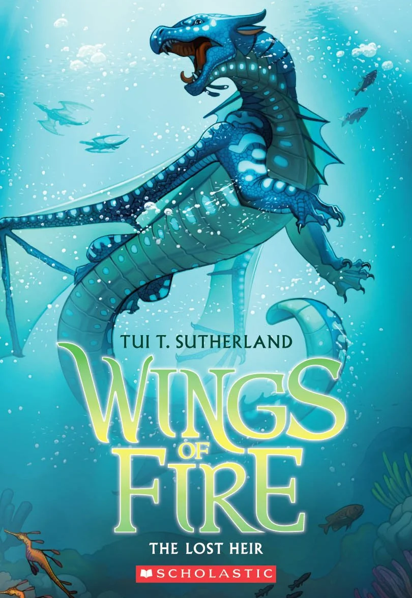 Wings of Fire: The Lost Heir (b&w)
