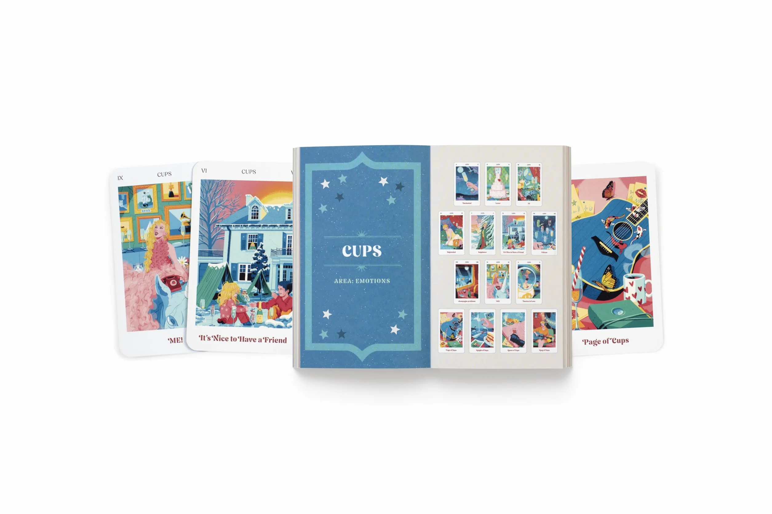 The Eras Tarot /anglais: A Deck and Guidebook Tribute to the Magic of Taylor Swift (Unofficial and Unauthorized)