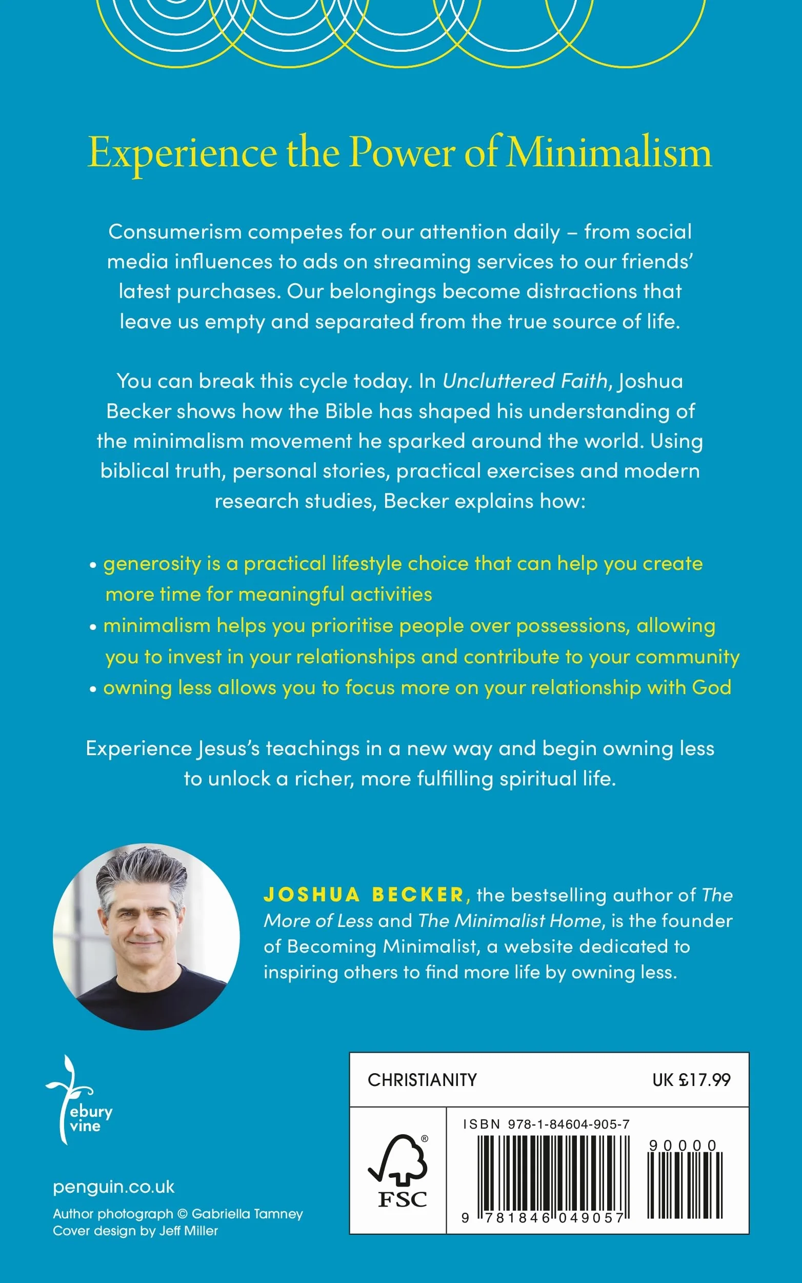 Uncluttered Faith: Instant New York Times Bestseller – Own Less, Love More and Make an Impact in Your World: A Minimalist Book