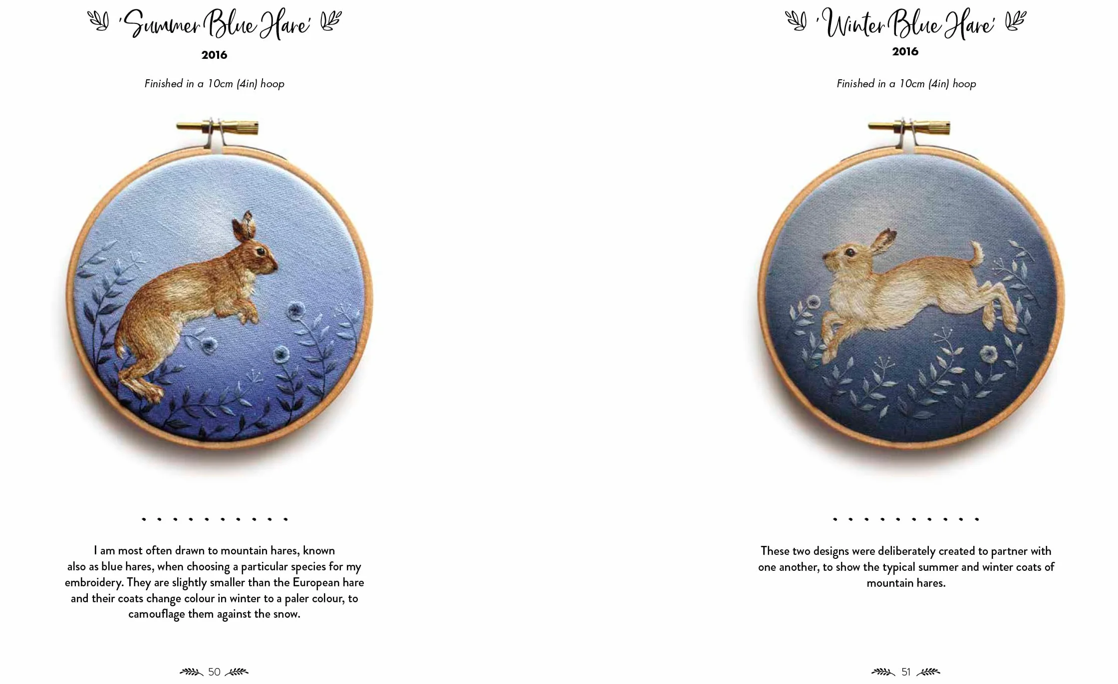 Exquisite Embroidered Needlepainted Woodland Animals Art