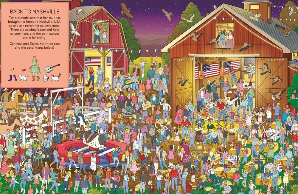 Where’s Taylor?: A Sensational Search and Find Book