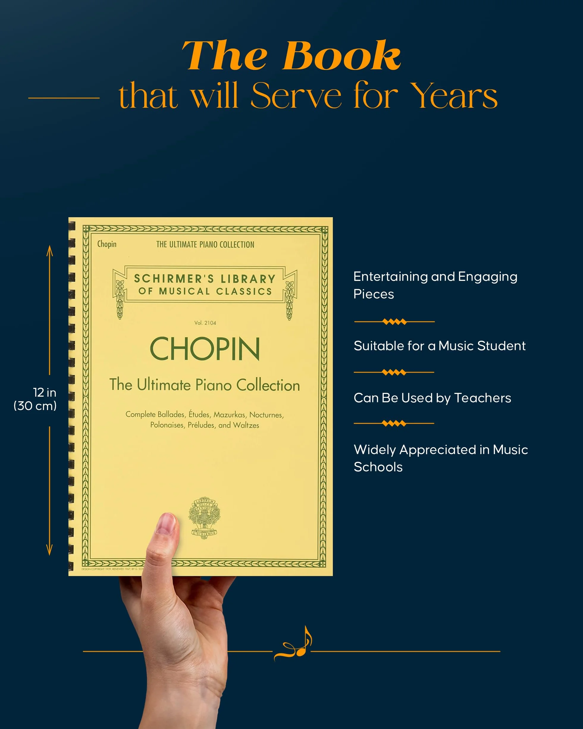 Chopin: The Ultimate Piano Collection: Schirmer Library of Classics Volume 2104