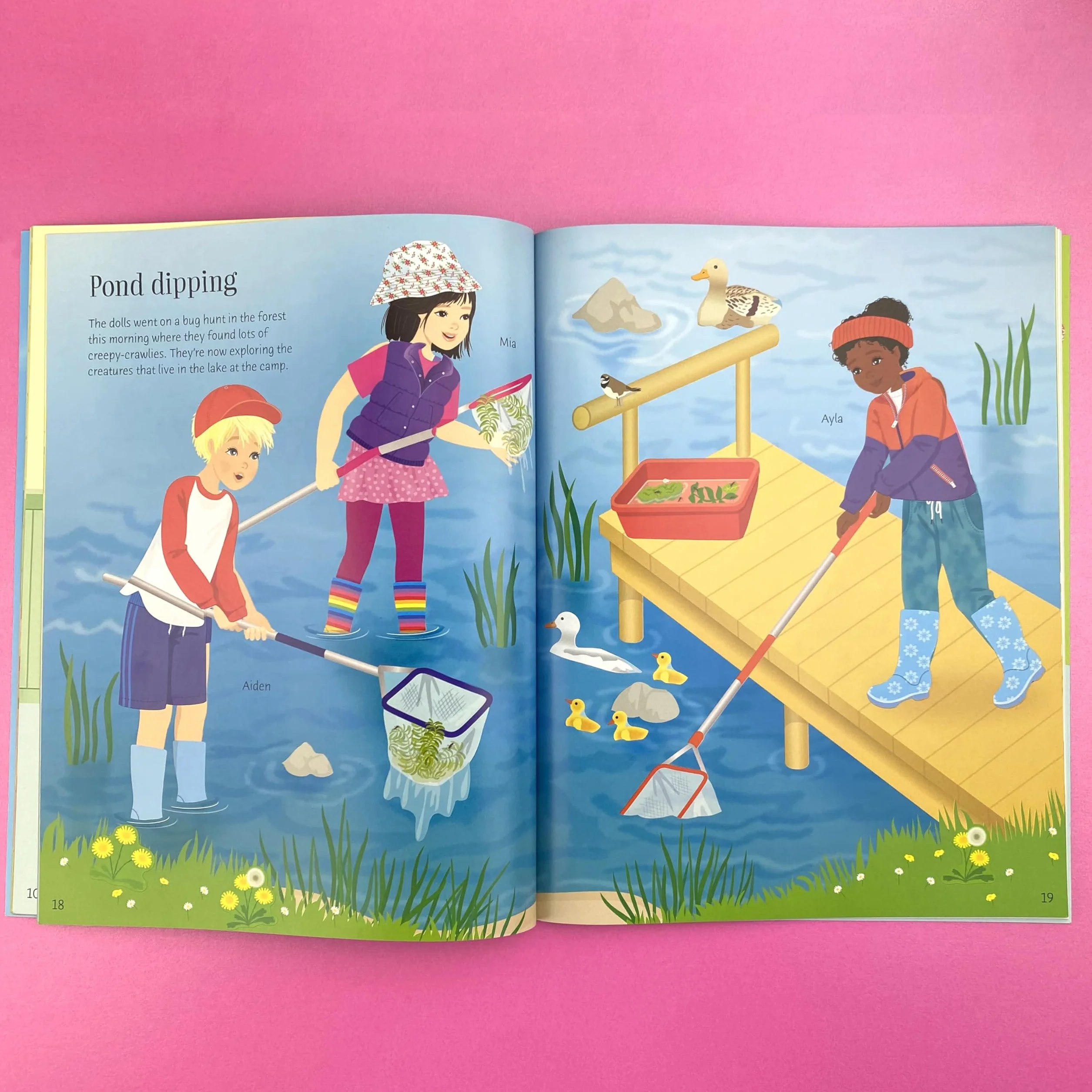 Sticker Dolly Dressing Summer Camp: 33