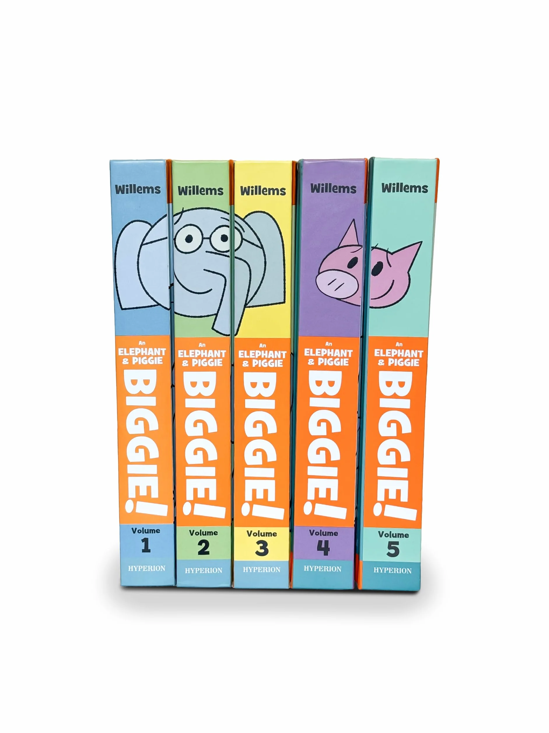 An Elephant & Piggie Biggie! Volume 5: I Am Invited to a Party! I Will Surprise My Friend! Happy Pig Day! Waiting Is Not Easy! The Thank You Book