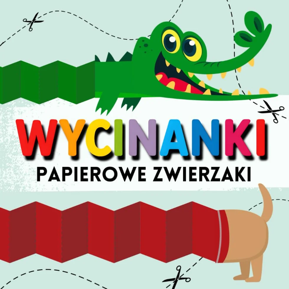 Wycinanki – Papierowe Zwierzaki: Kreatywna książka dla dzieci 4–8 lat | 11 uroczych zwierzątek do samodzielnego wycięcia i sklejenia I Nauka, zabawa i radość tworzenia!
