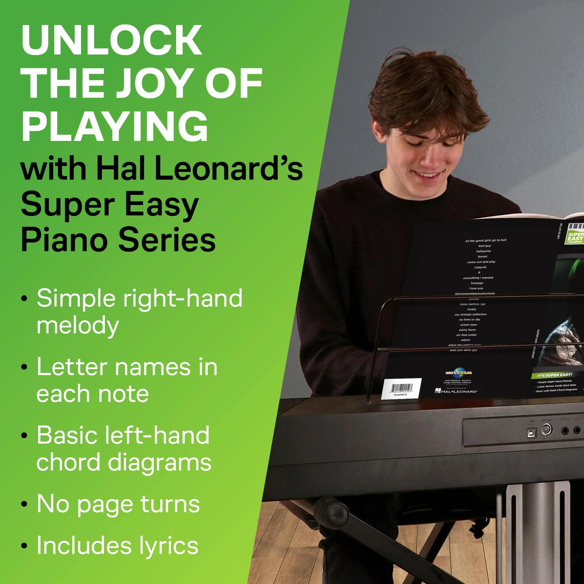 Billie Eilish Super Easy Songbook