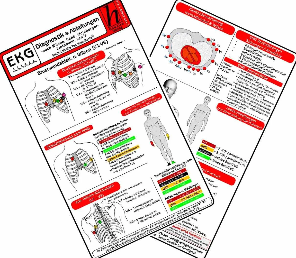 Intensiv-Station Karten-Set Analgesie Sedierung Blutgase Differentialdiagnose Herzrhythmusstörungen Inkompatibilitäten intravenöser Medikamente Reanimation