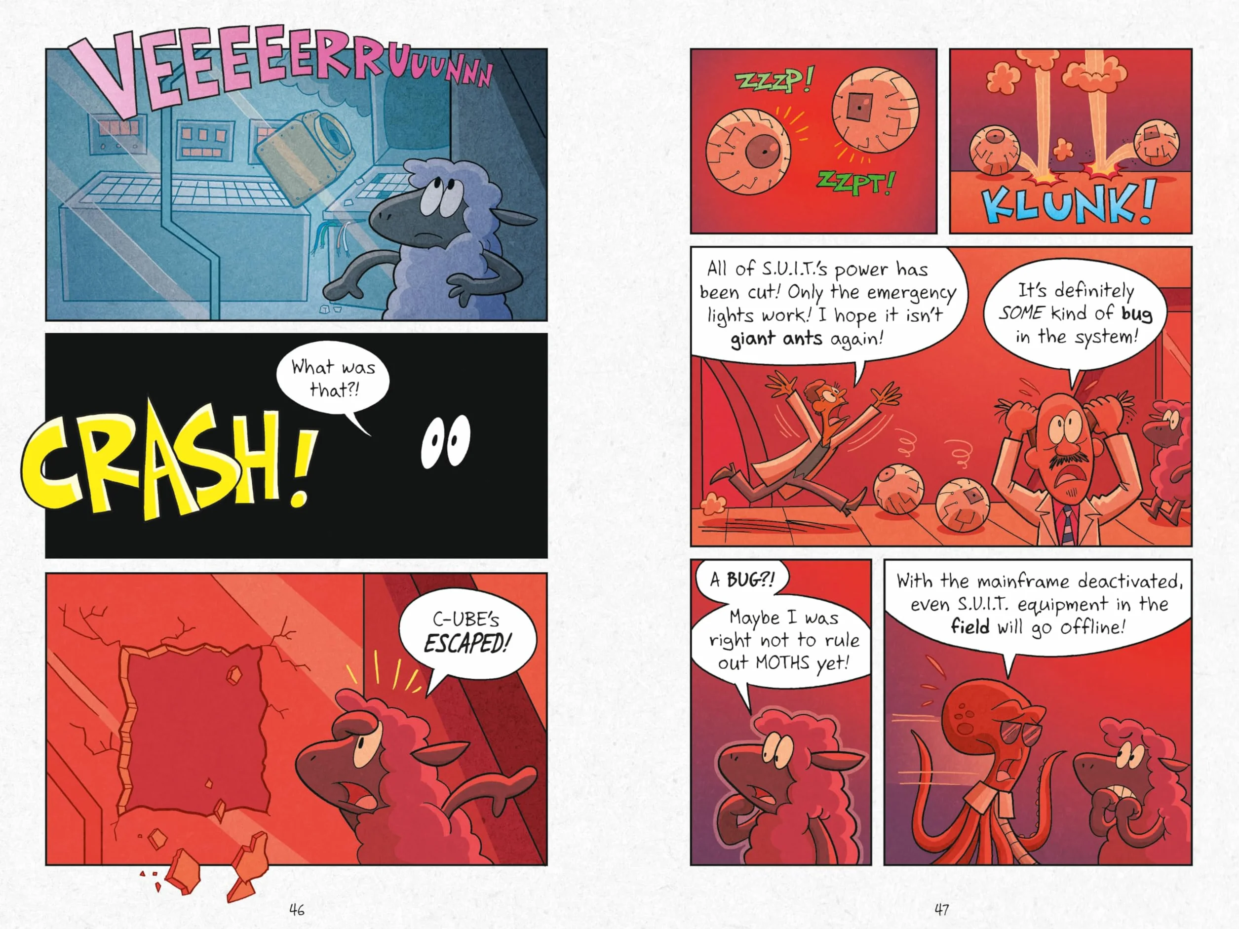 Agents of S.U.I.T. Wild Ghost Chase: A Laugh-Out-Loud InvestiGators Comic Book Adventure!