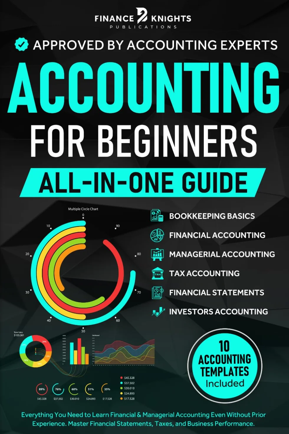 Accounting for Beginners All-in-One: Learn Financial & Managerial Accounting, Master Financial Statements, Taxes & Business Performance