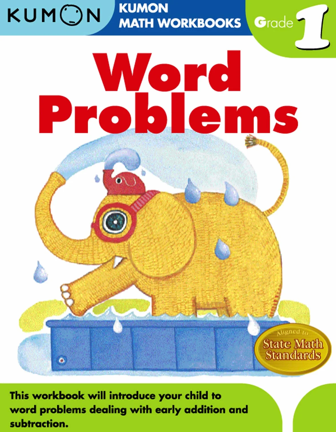 Kumon Grade 1 Word Problems Math Workbooks