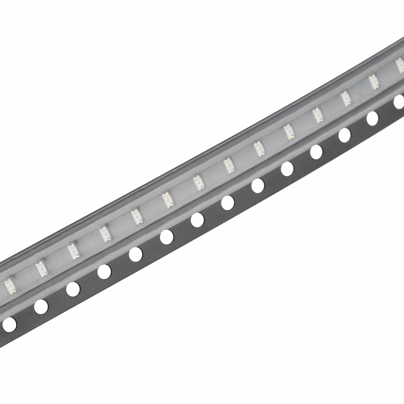 0603 Zestaw Diod LED SMD, 100 Sztuk Diod LED SMD 2800K-3200K Temperatura Barwowa 150-170mcd Jasność Wysoka Wytrzymałość Małe Niskonapięciowe SMD LED do DIY PCB(czerwony)