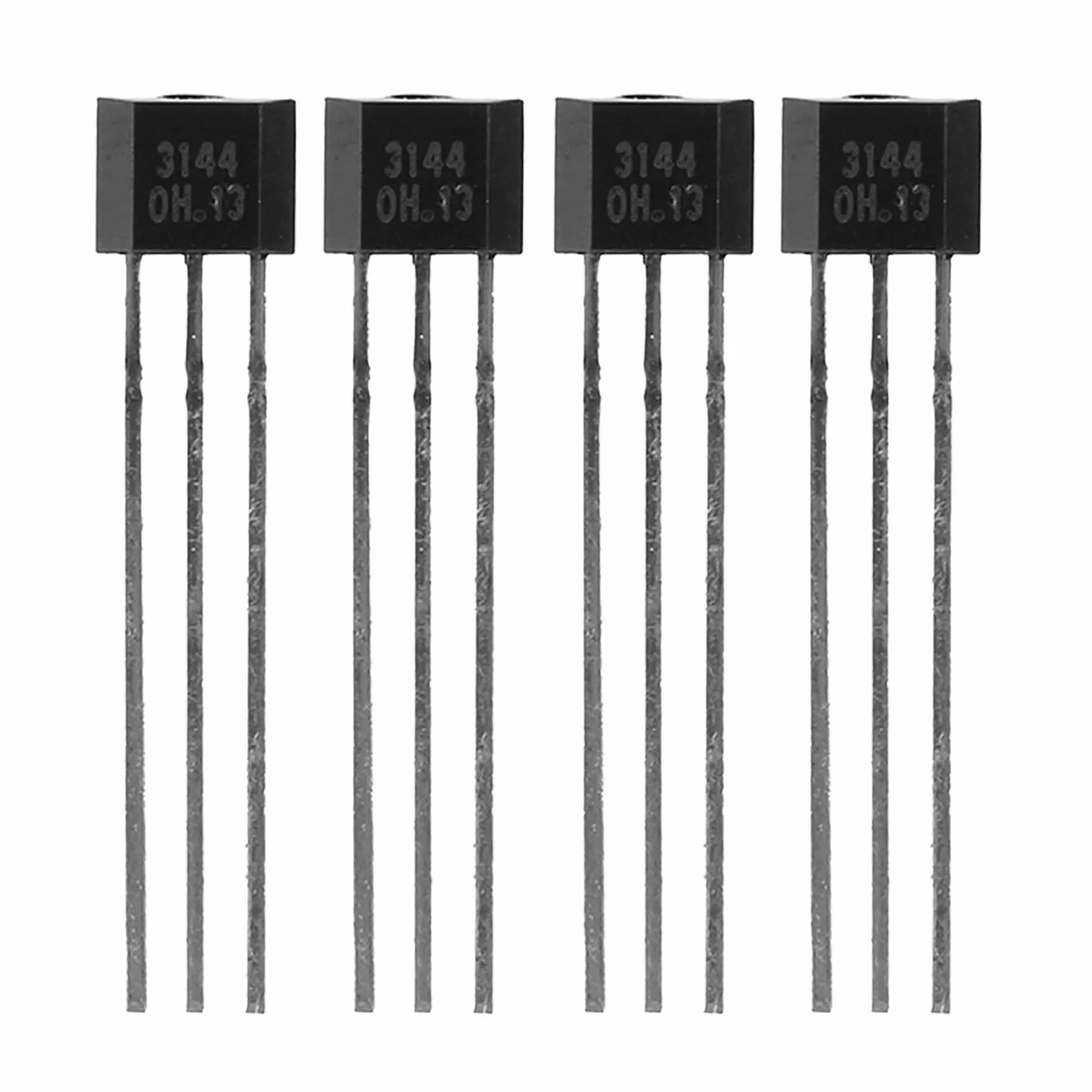Czujnik Halla Magnetyczny 3144E A3144 10 sztuk 9.0×6.0×1.0 3Pin SIP
