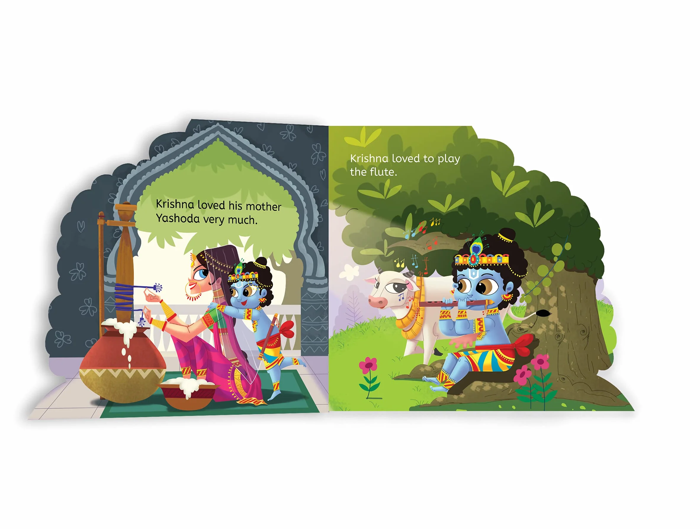 Lord Krishna: Illustrated Hindu Mythology