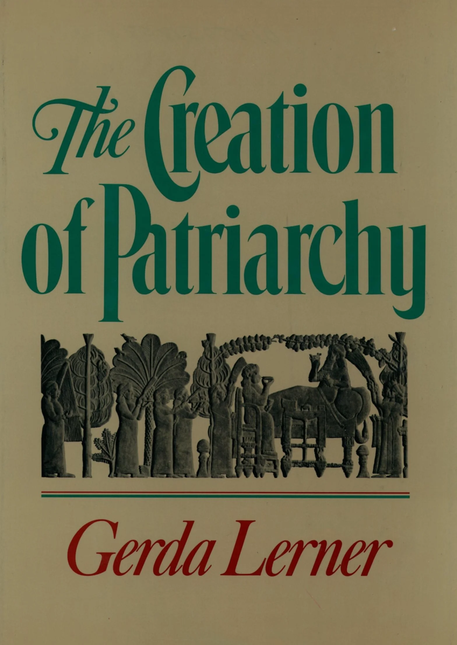 The Creation of Patriarchy: The Origins of Women's Subordination. Women and History, Volume 1