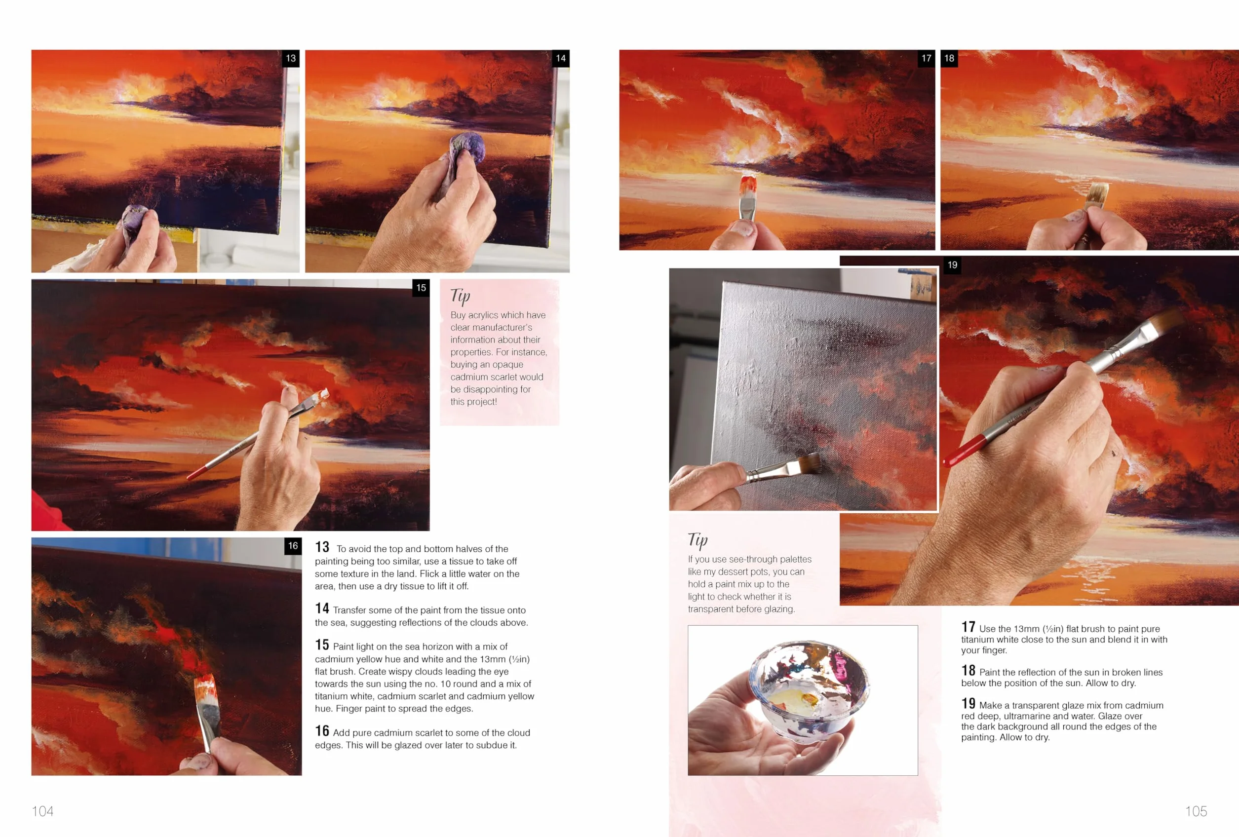 Sea & Sky in Acrylics: Techniques & Inspiration