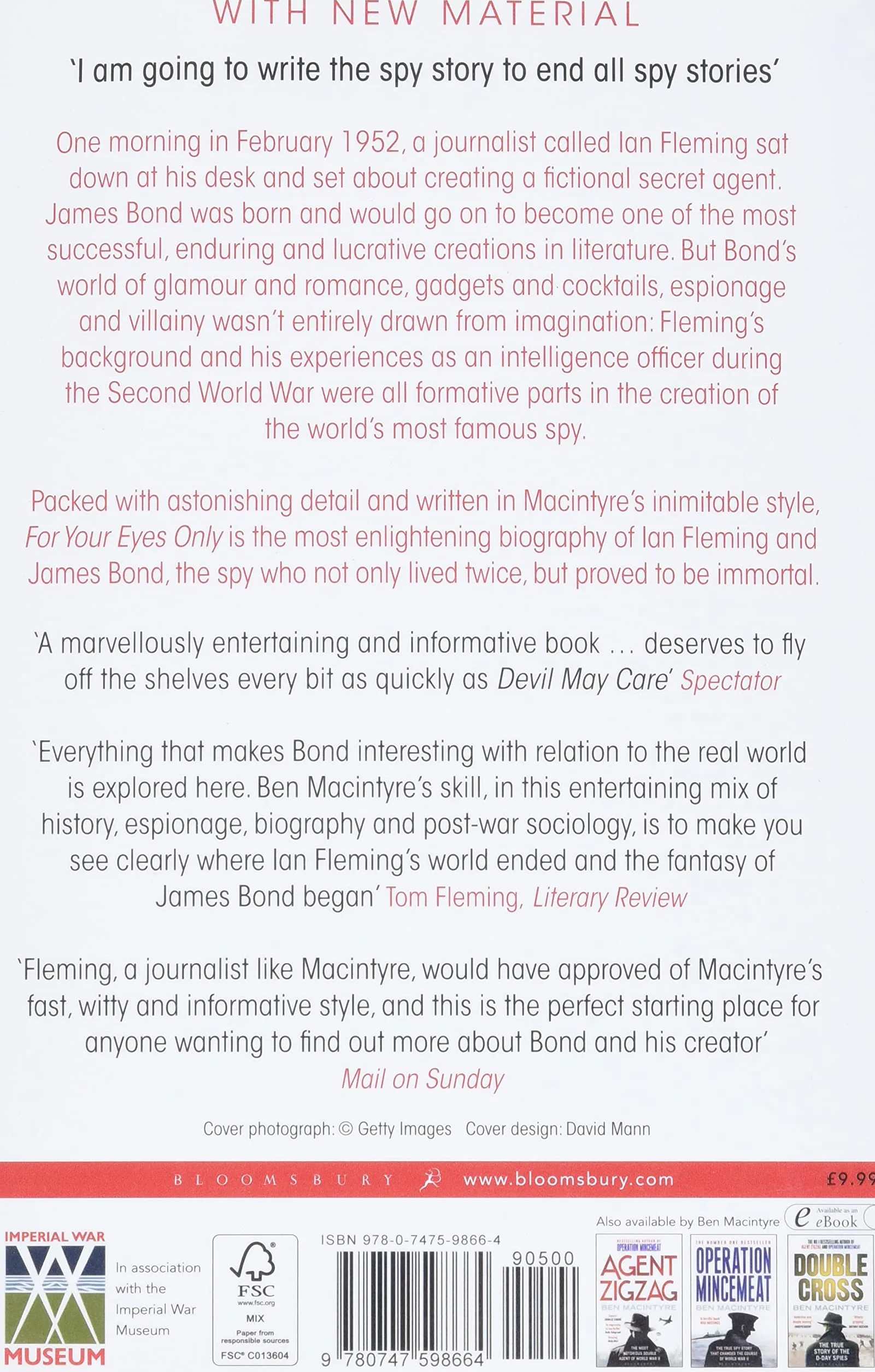 Ian Fleming James Bond For Your Eyes Only