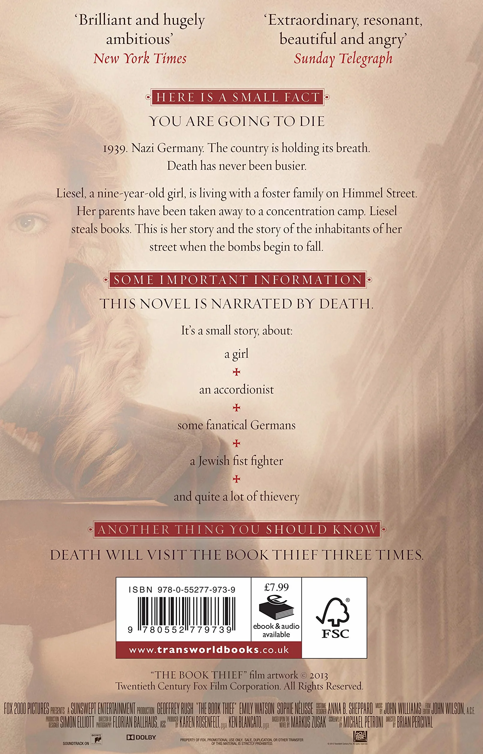 The Book Thief: Film tie-in