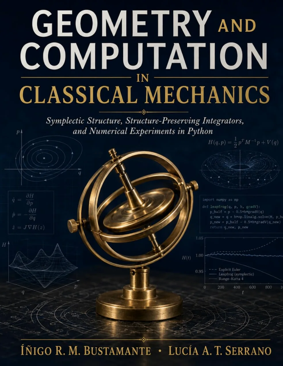 Geometry and Computation in Classical Mechanics: Symplectic Structure, Structure-Preserving Integrators, and Numerical Experiments in Python
