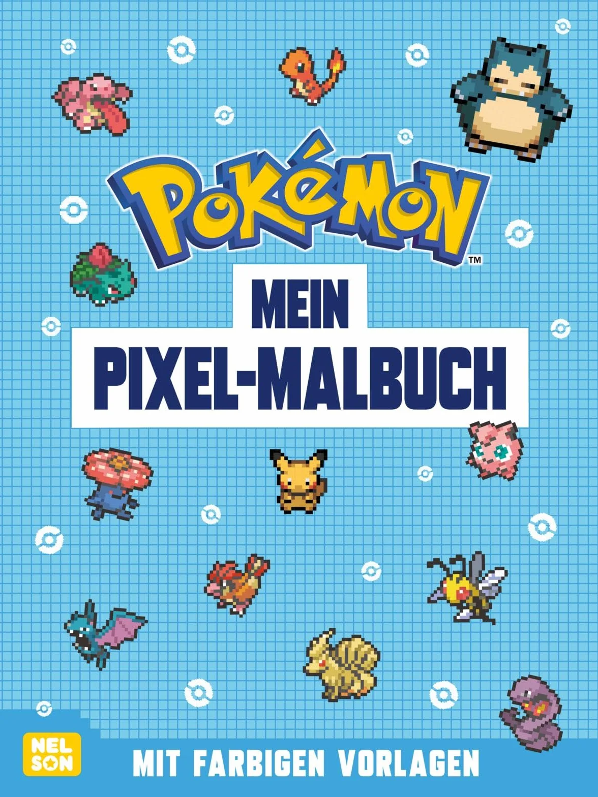 Pokémon Activity-Buch: Mein Pixel-Malbuch