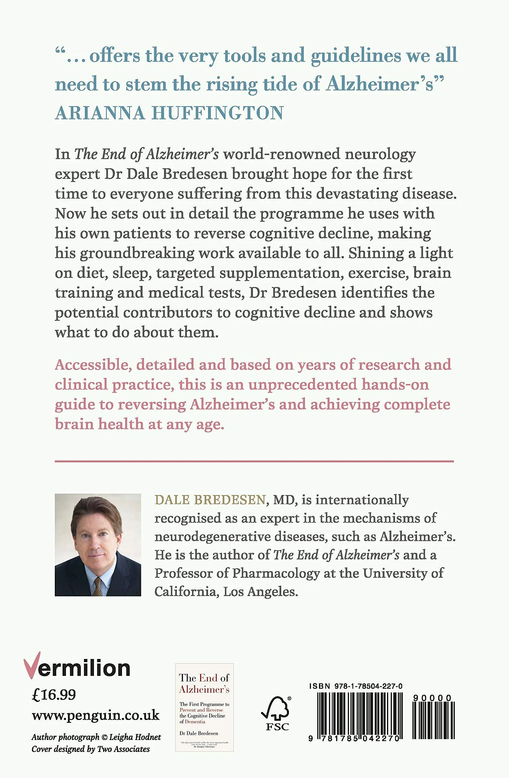 The End of Alzheimer's Programme: Practical Plan to Prevent and Reverse Cognitive Decline