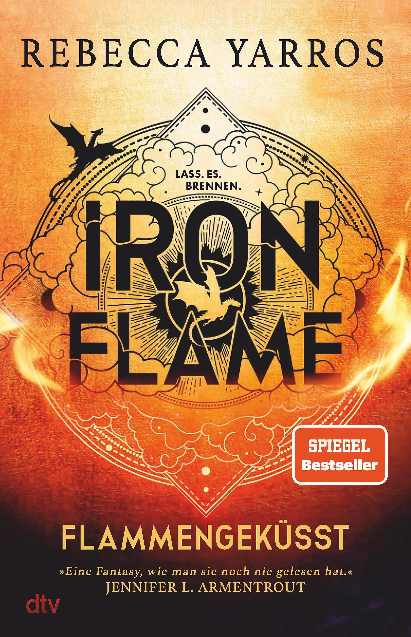 Iron Flame – Flammengeküsst: Deluxe-Ausgabe mit Farbschnitt Roman 2 Fourth Wing