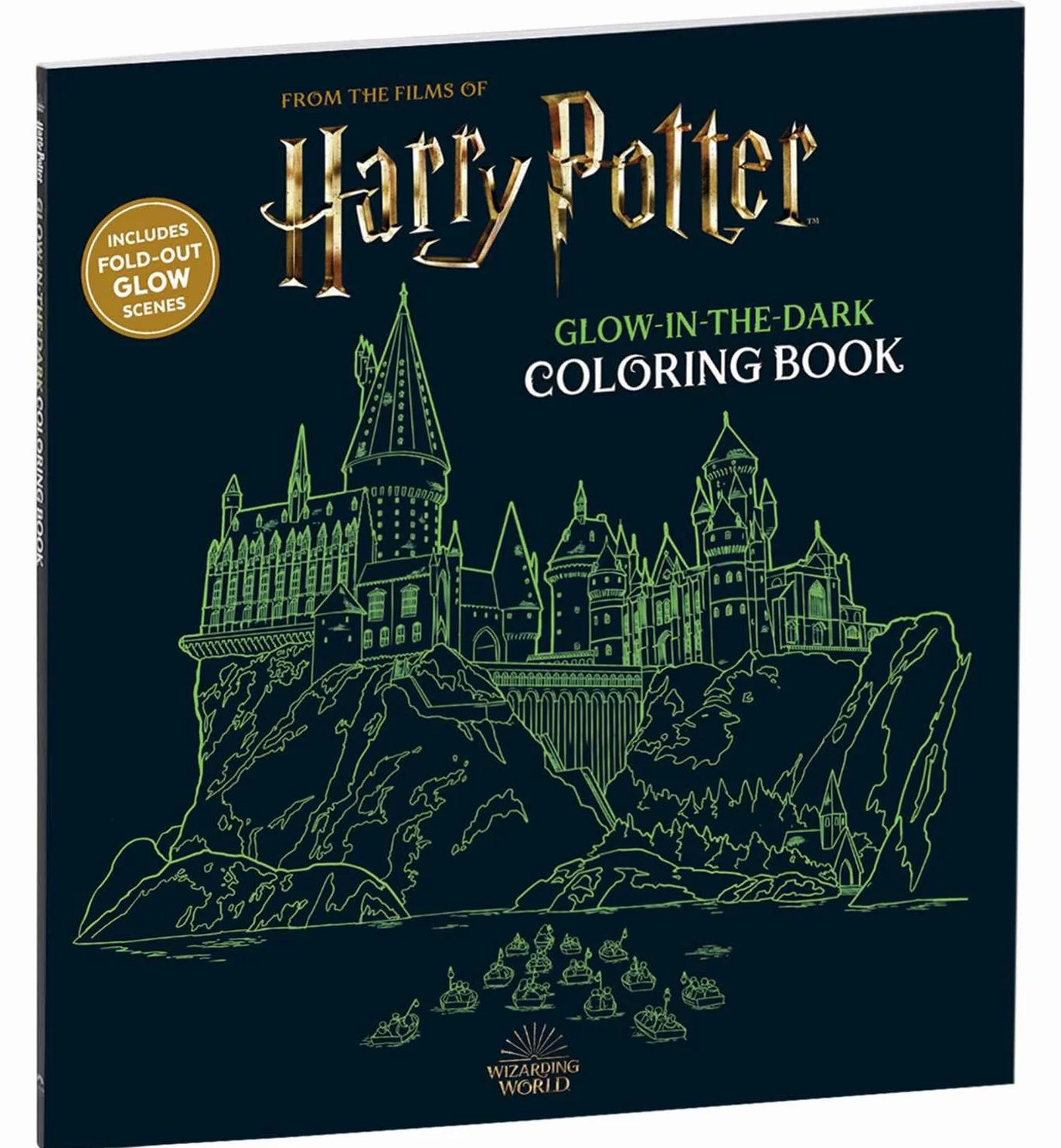 Harry Potter Glow-In-The-Dark Coloring Book