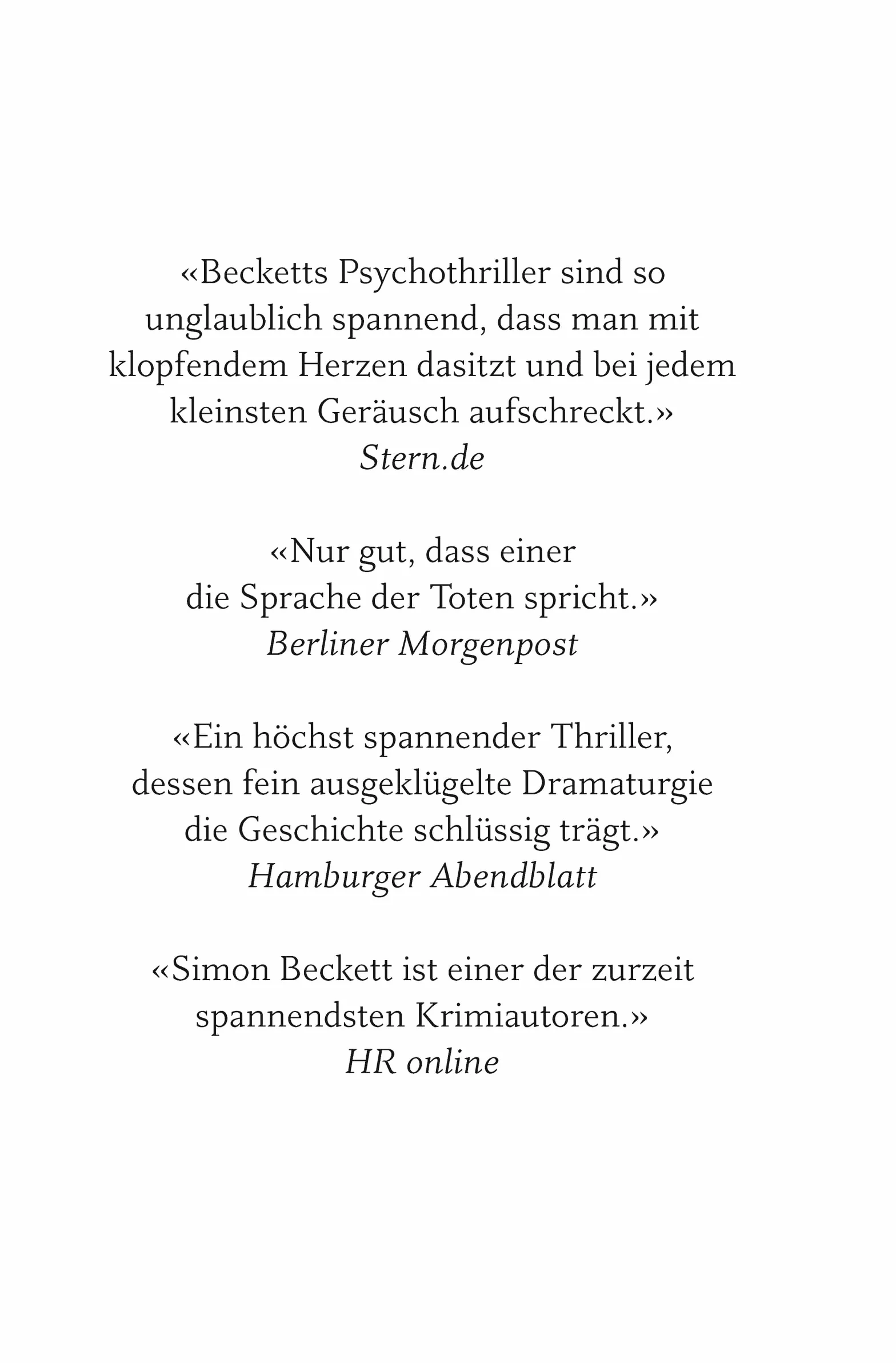 Die ewigen Toten: Thriller 6