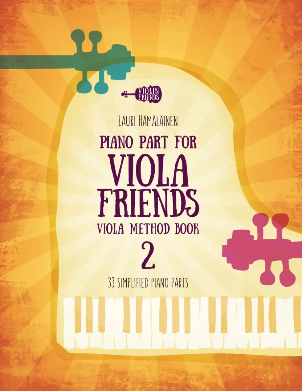 Piano Part for Viola Friends Method Book 2: 33 Simplified Piano Parts