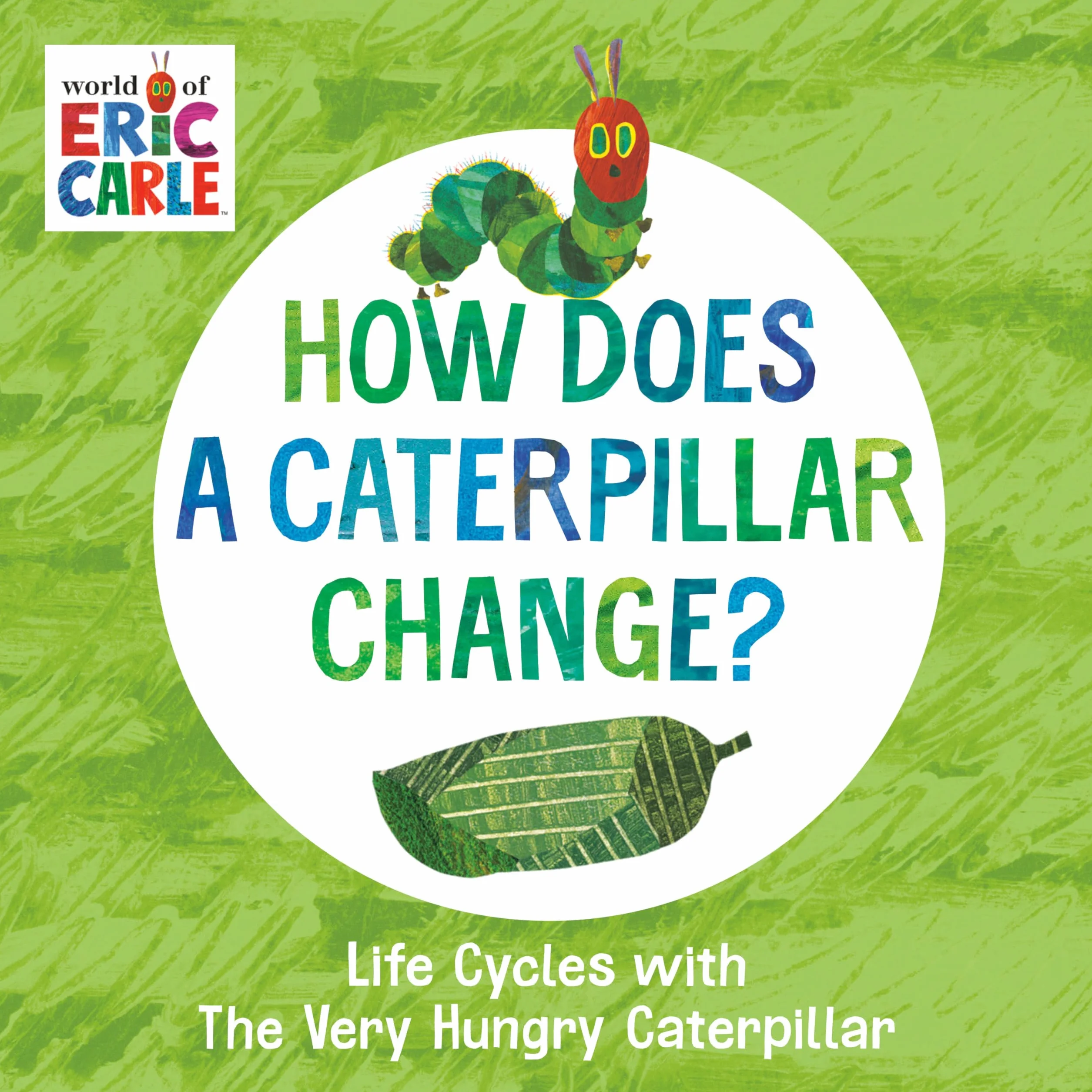 Caterpillar Change Life Cycles The Very Hungry Caterpillar World Eric Carle