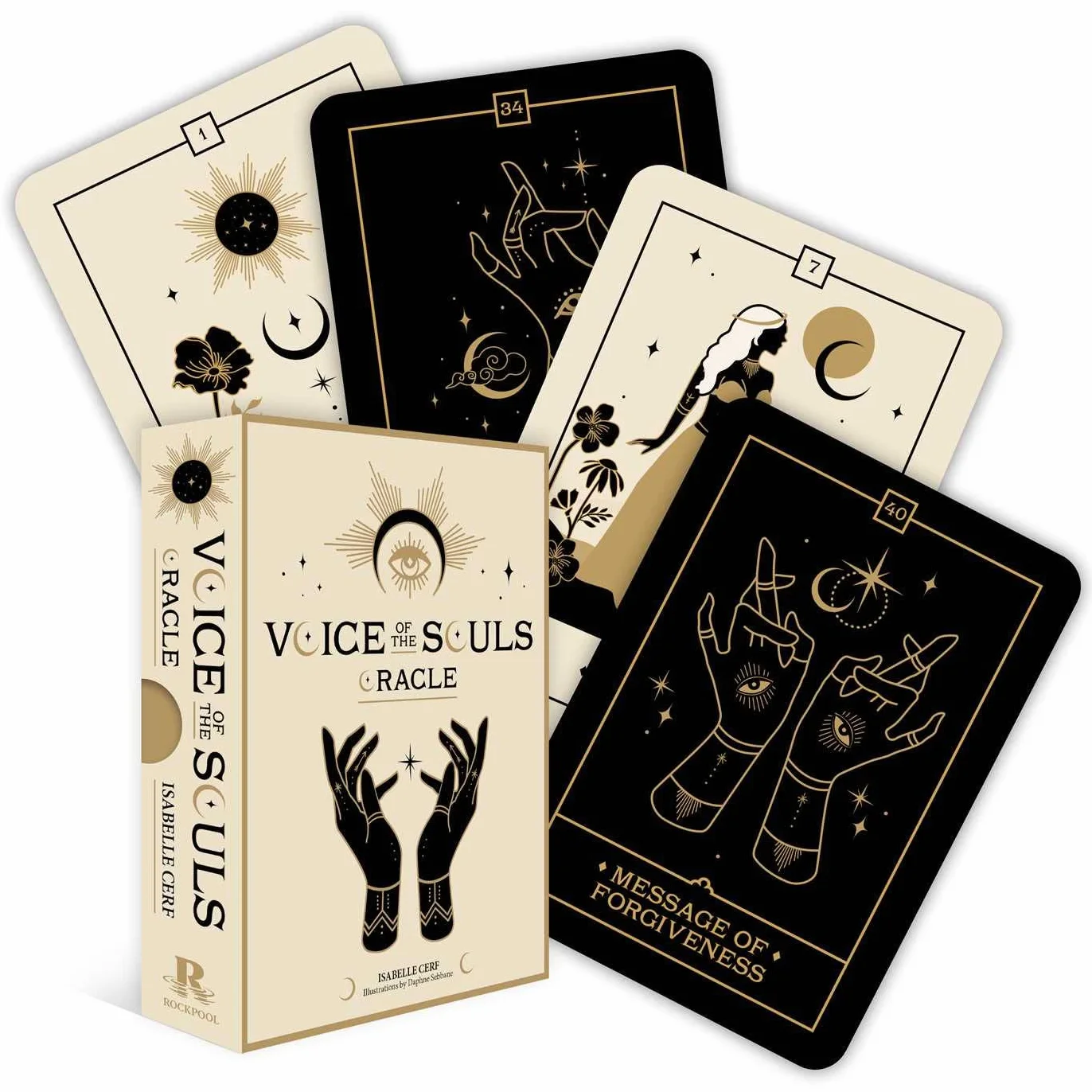 Voice of the Souls Oracle: 44 Full-color Gilded Cards & 176-page Guidebook