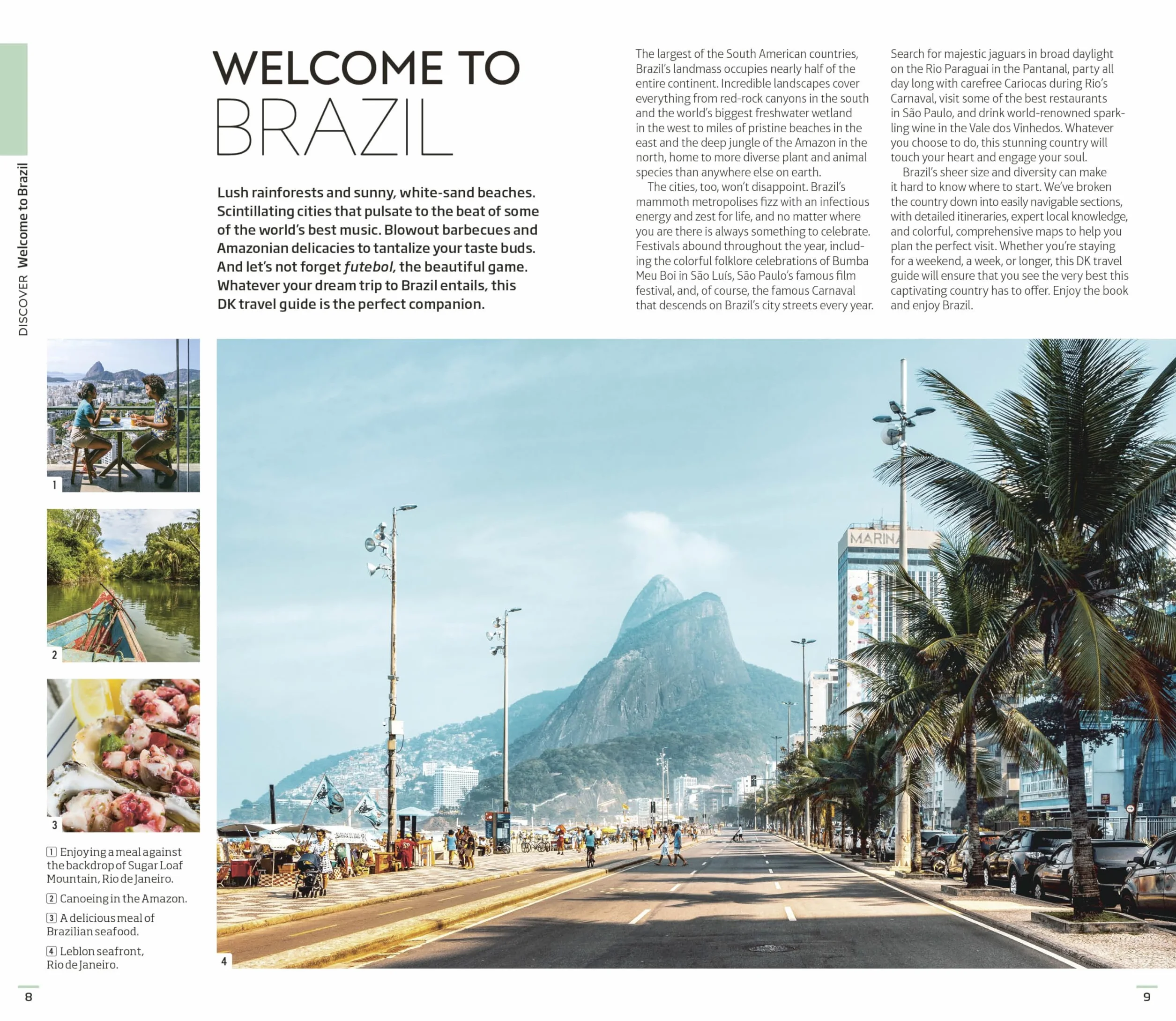 DK Brazil: Must-See Sights. Culture & History. Detailed Maps & Tours. Covers Rio de Janeiro, São Paulo, the Ama