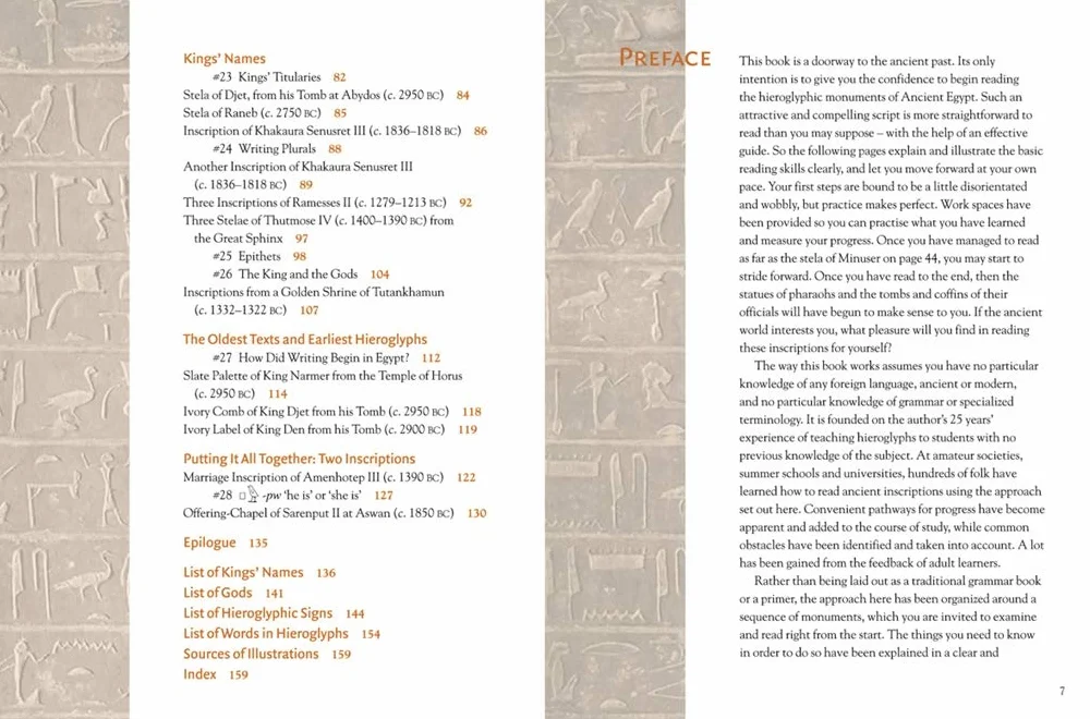Egyptian Hieroglyphs for Complete Beginners /anglais: The Revolutionary New Approach to Reading the Monuments