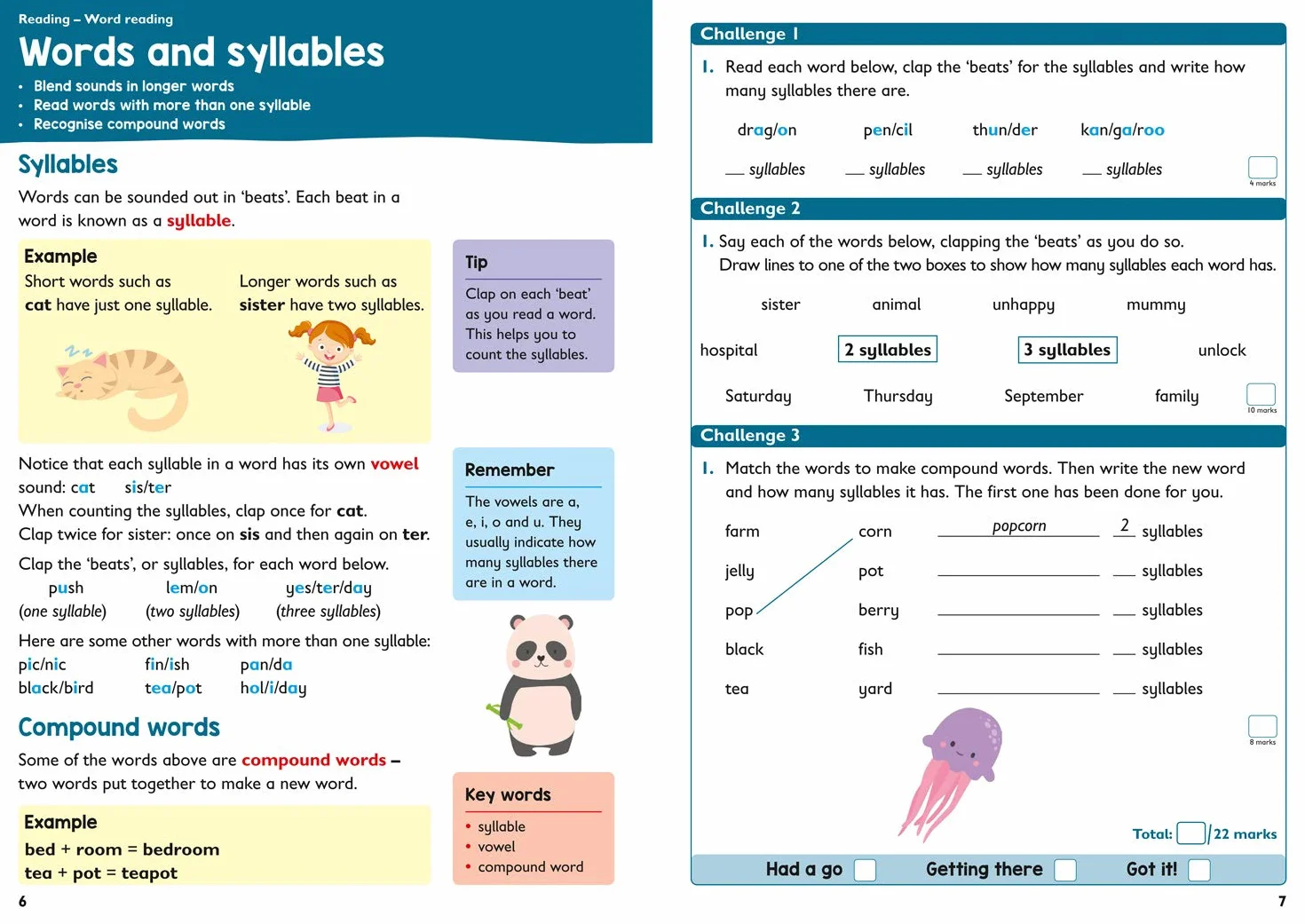 Year 1 Maths and English KS1 Targeted Study & Practice Book: Ideal for use at home