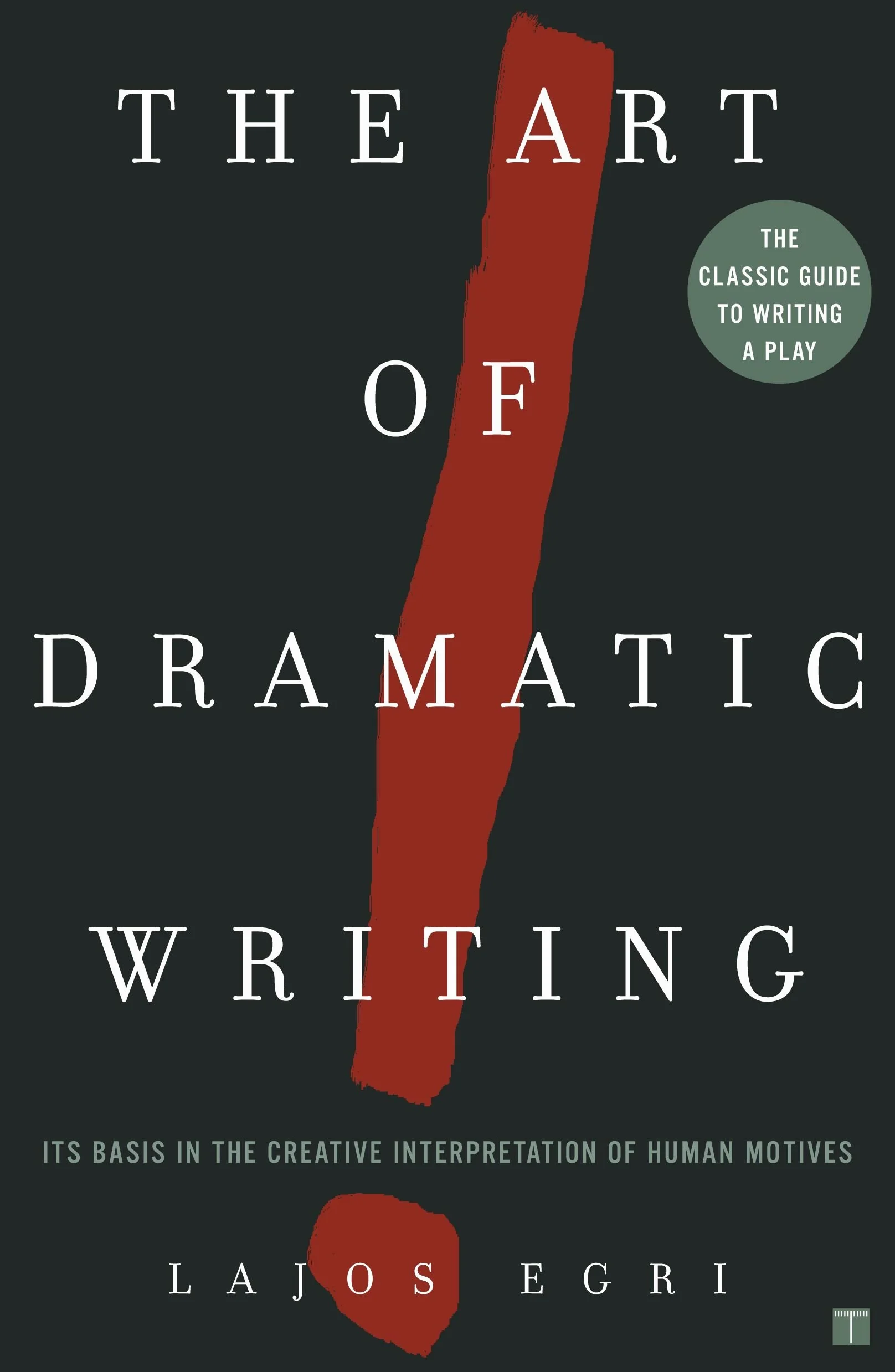 Art of Dramatic Writing: Its Basis in the Creative Interpretation of Human Motives