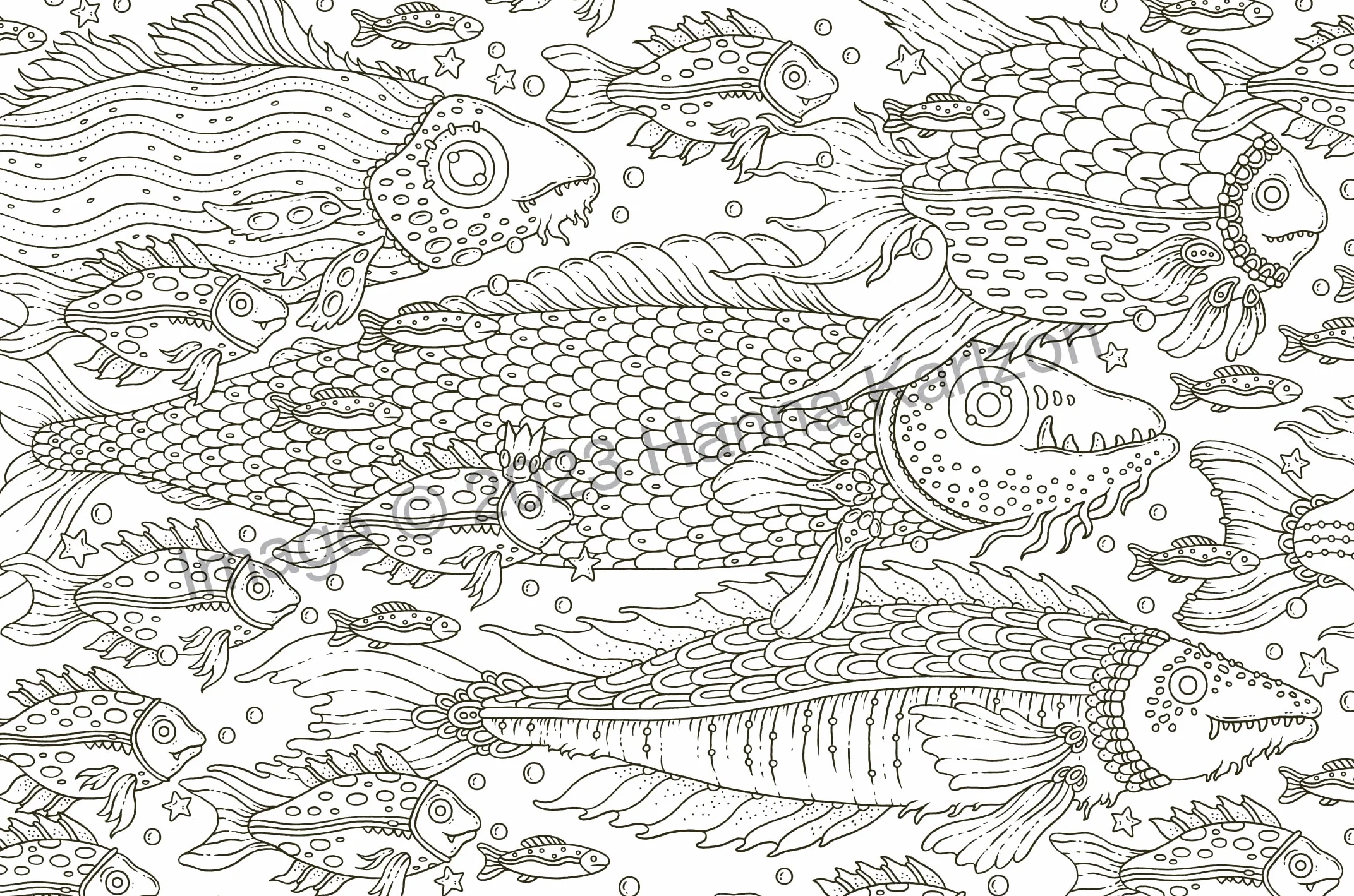 Tales from Atlantis: Coloring Book