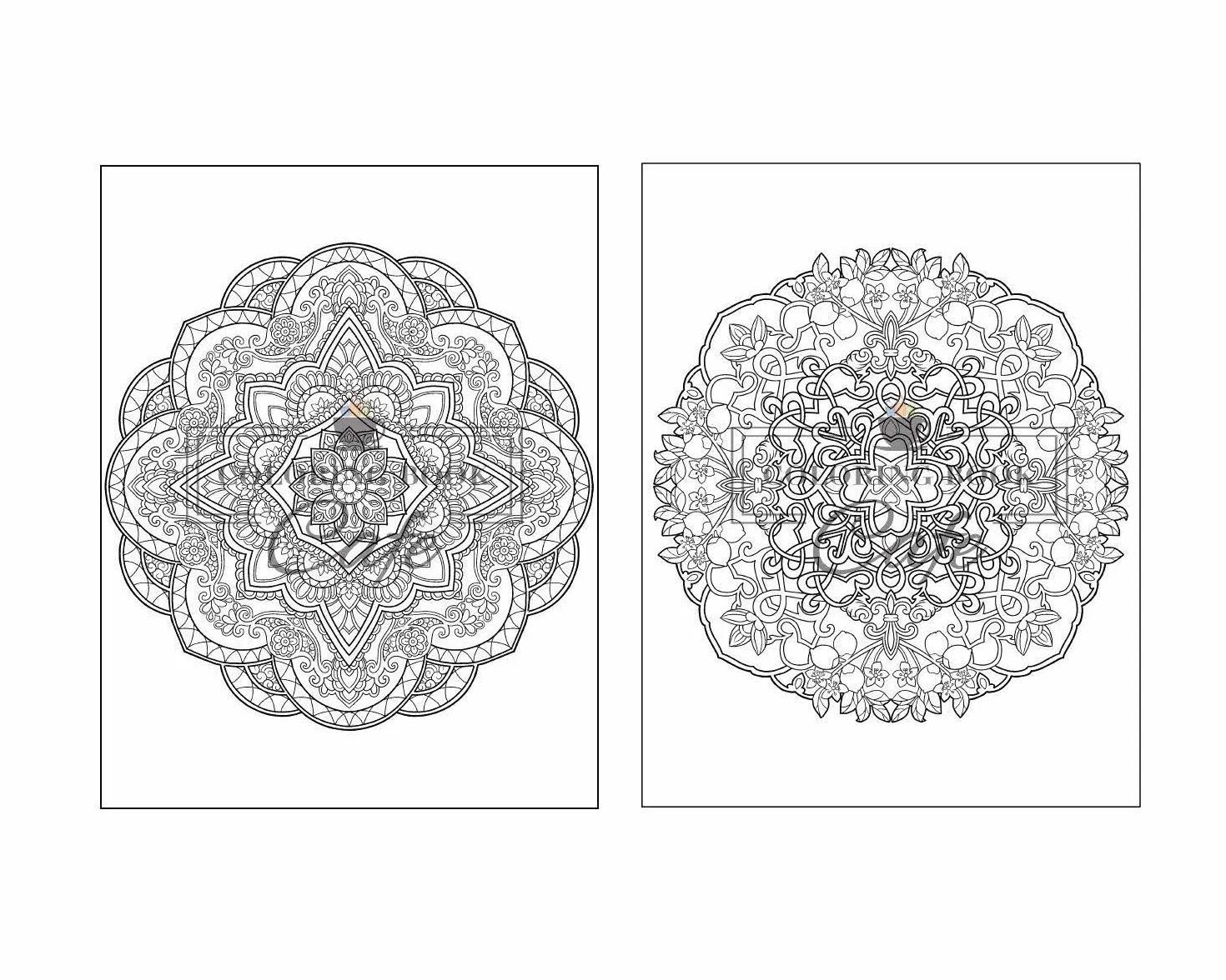 125 Mandalas: An Adult Coloring Book Featuring 125 of the World’s Most Beautiful Mandalas for Stress Relief and Relaxation