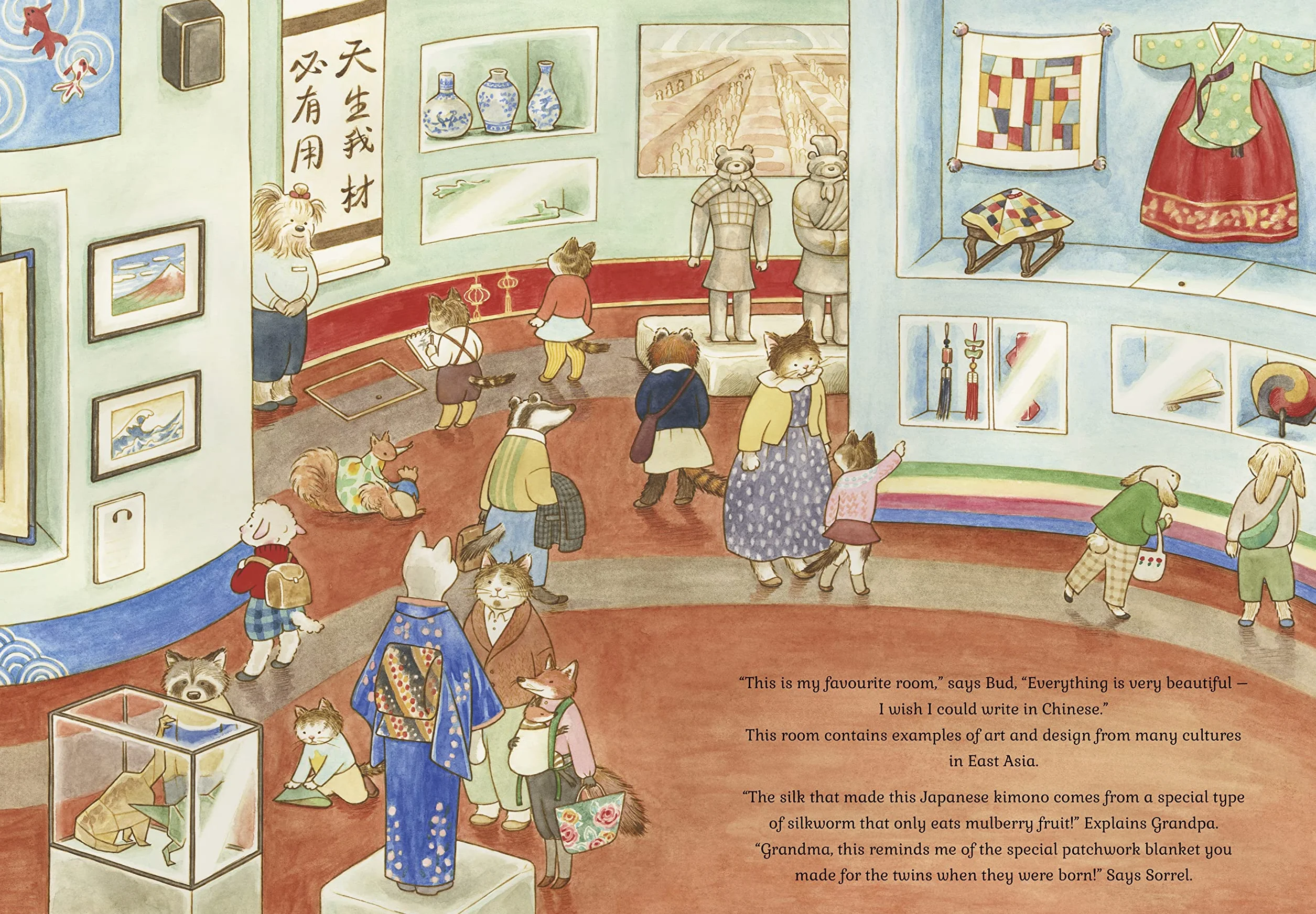 Cat Family at The Museum: A Lift-the-Flap Book with over 140 Flaps: Volume 2
