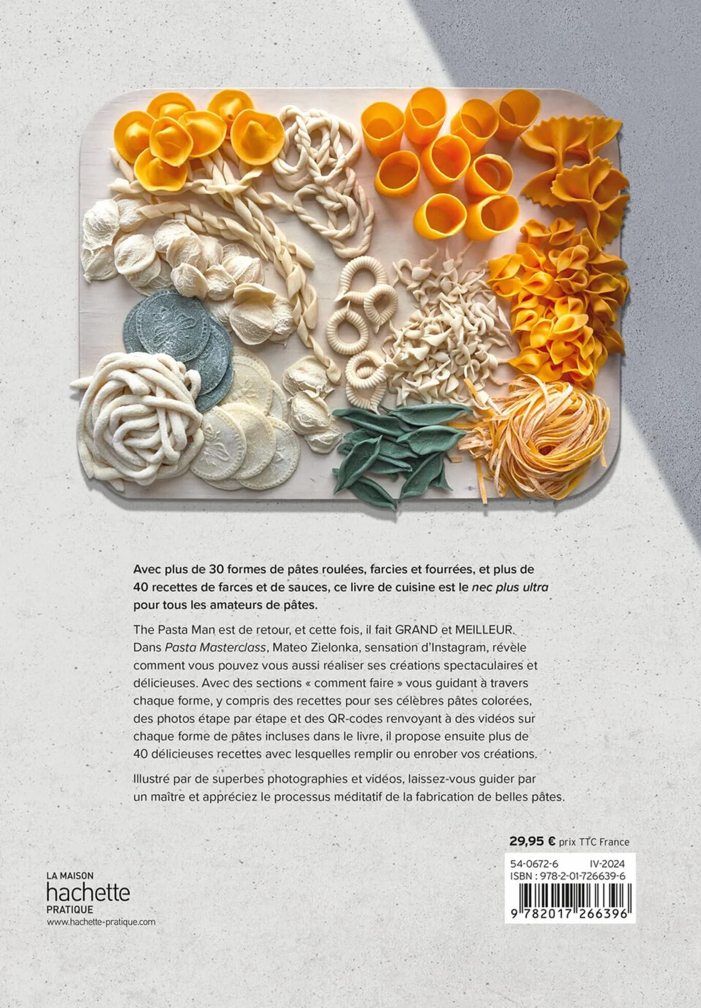 Pasta Masterclass: Recettes de Pâtes, Farces et Sauces par The Pasta Man