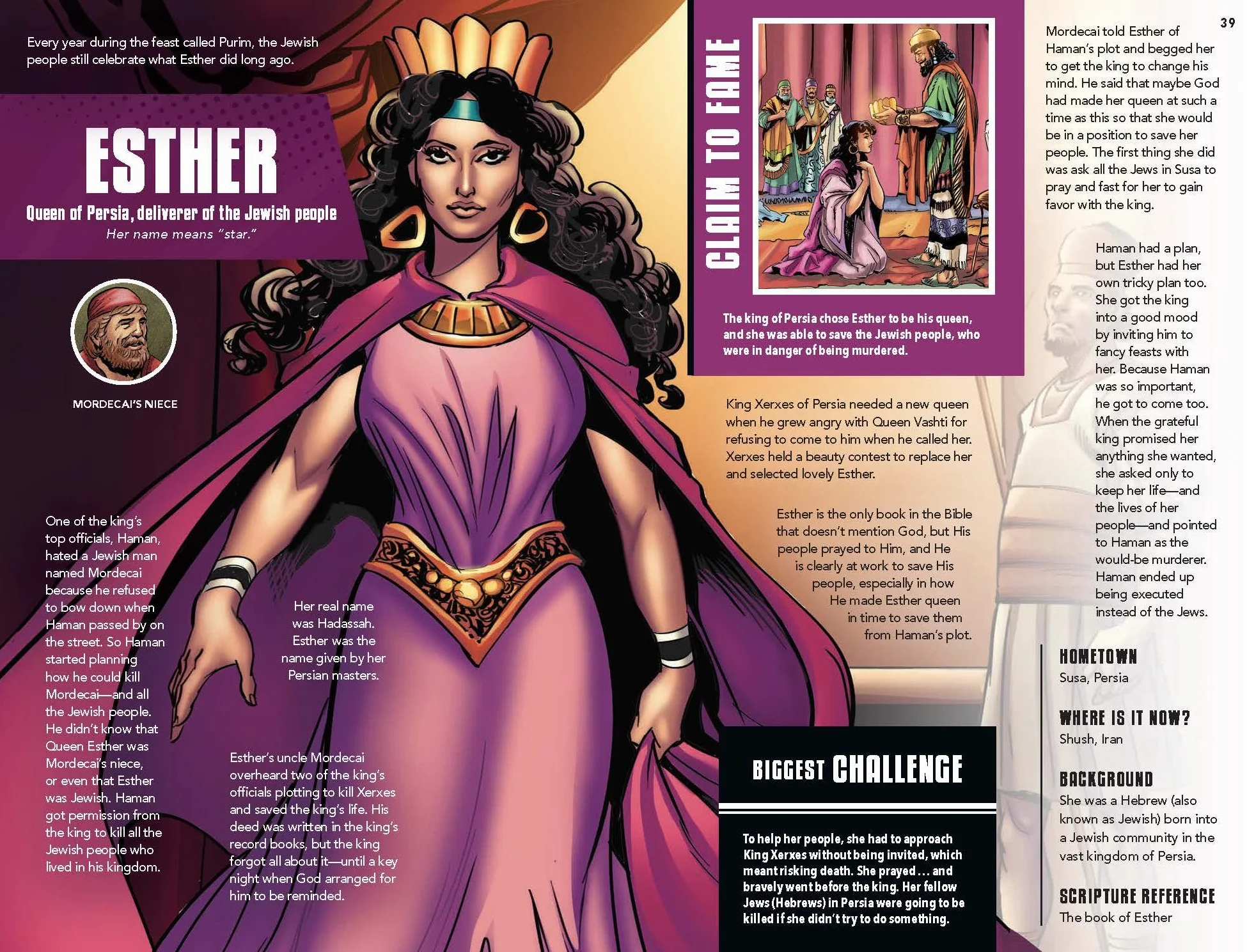 The Action Bible: Heroes and Villains