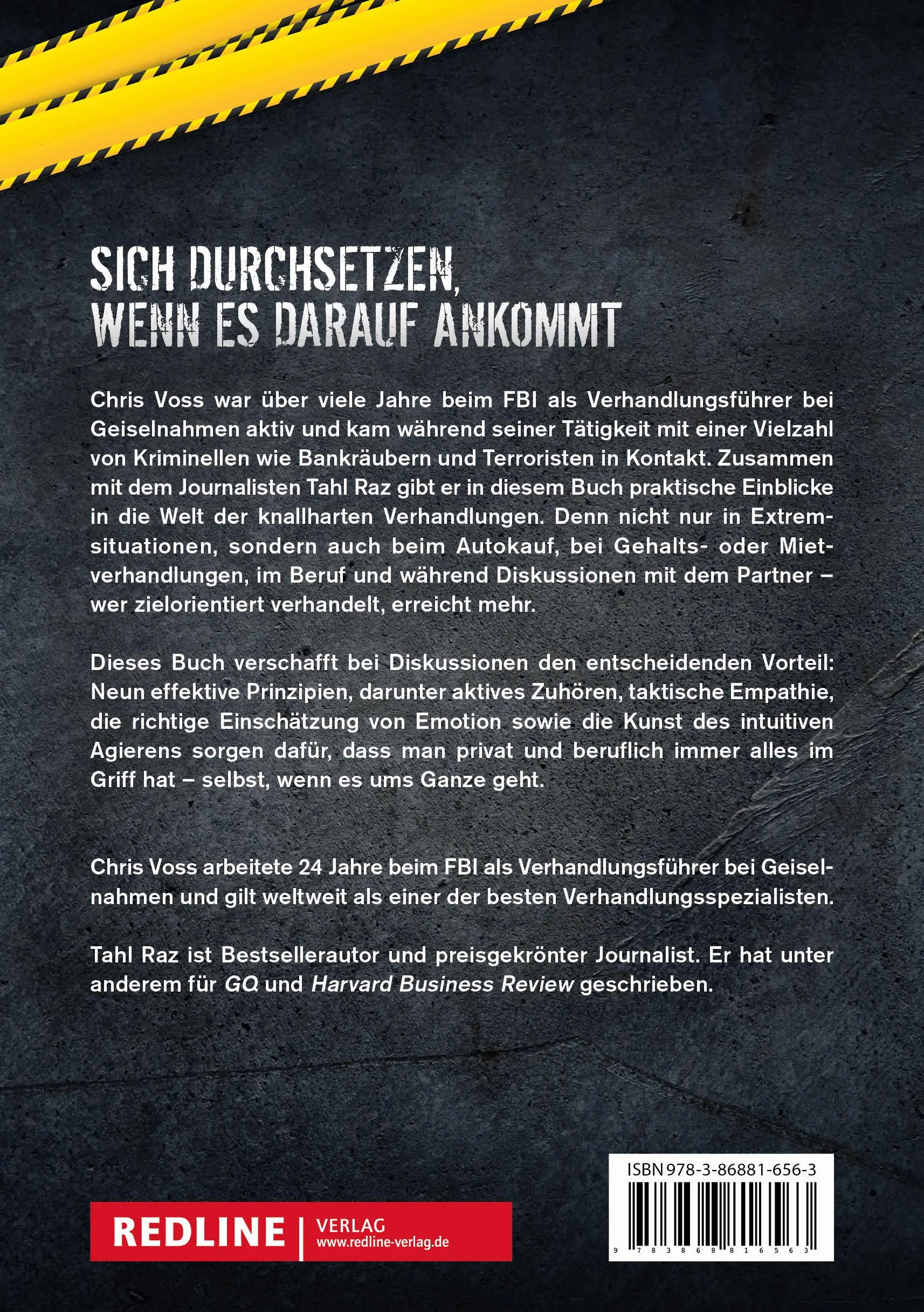 Kompromisslos verhandeln: Die Strategien und Methoden des Verhandlungsführers des FBI