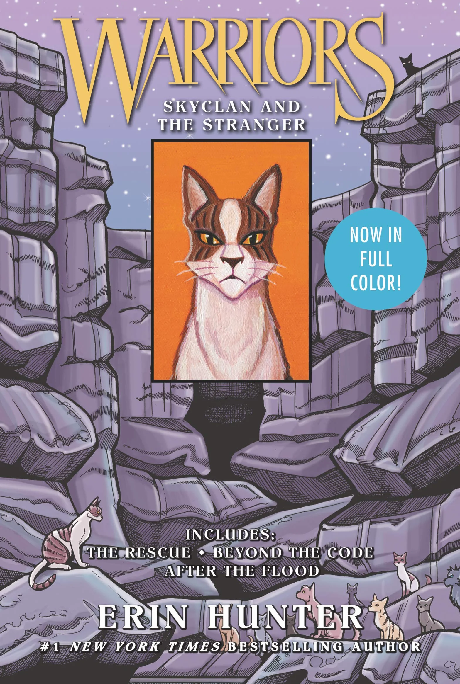 Warriors: Skyclan and the Stranger: 3 Full-Color Warriors Books in 1