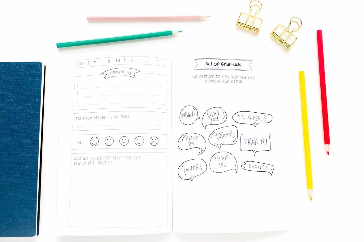 The 3 Minute Gratitude Journal for Kids: A Journal to Teach Children to Practice Gratitude and Mindfulness