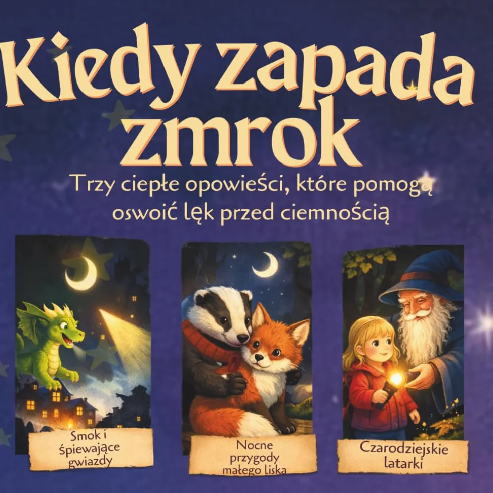 Książka: Trzy ciepłe opowieści na oswojenie lęku przed ciemnością